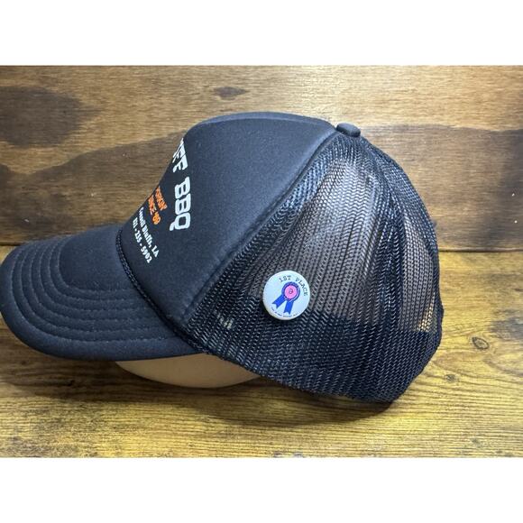 Trucker Hat BUTT STUFF BBQ snap back 100% Polyester - Picture 2 of 6